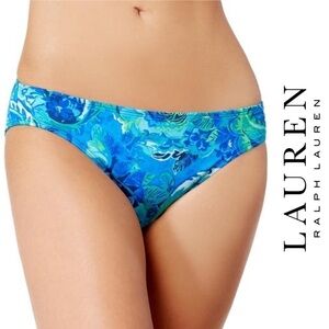 Lauren RL NWT Hipster Floral Bikini Bottoms, 16